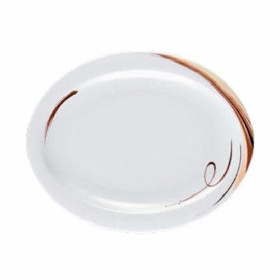 Talíř dezertní oválný 19 cm, Top Life 23434 Aruba, Porcelán Seltmann