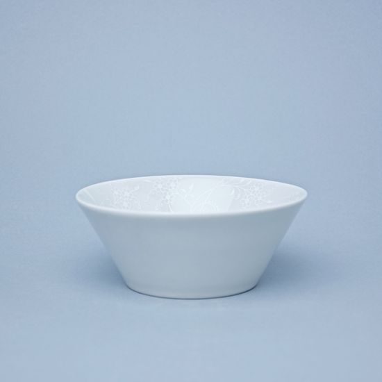 Bohemia White DECOR, Miska nejen na polévku 0,4 l, design Pelcl, Český porcelán a.s.