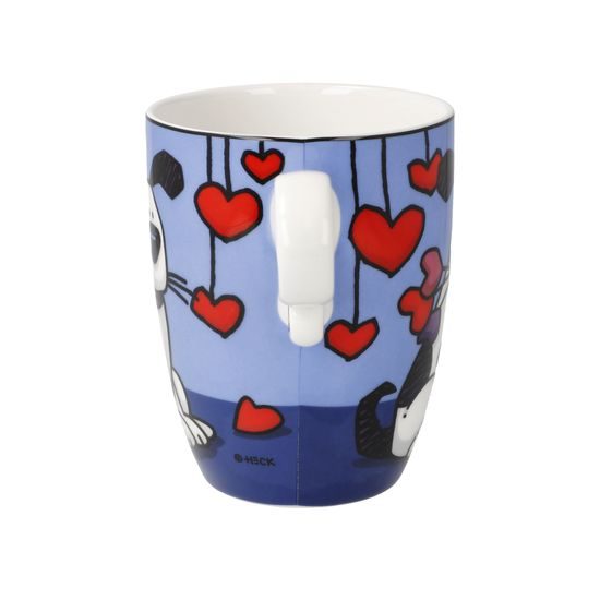 Hrnek Love Dog 400 ml, jemný kostní porcelán, Ed Heck, Goebel