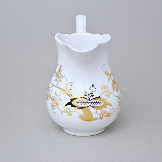 Creamer 250 ml, Golden Onion Pattern, Český porcelán from Dubí