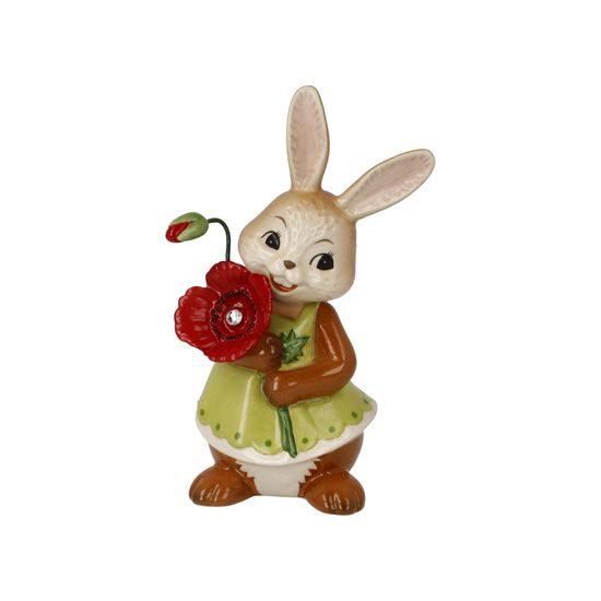 Figurka králičice Děkuji 7 / 5,5 / 12 cm, kamenina, Goebel