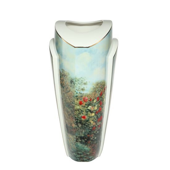 Vase Monet - The Artists House, 36 / 21 / 43 cm, Porcelain, Goebel