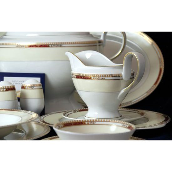 211: Dining set President for 6 pers. 41 pcs., Atelier Lesov porcelain