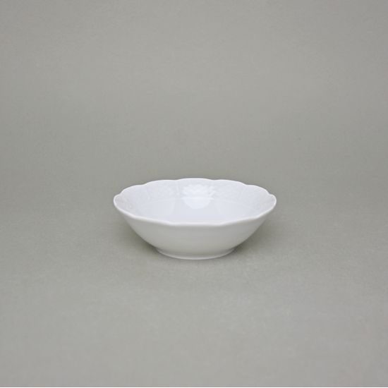 Bowl 13 cm, Thun 1794 Carlsbad porcelain, Natalie white