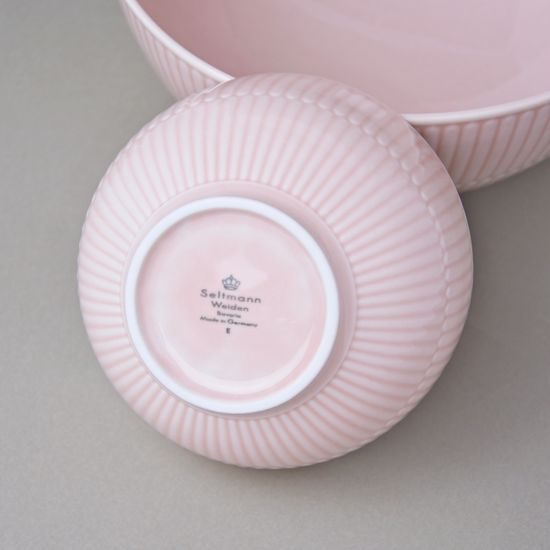 Kompotová souprava pro 4 osoby, Amina Rose, porcelán Seltmann