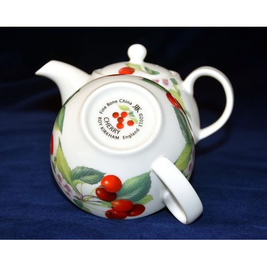 Cherry: Tea for one set, Roy Kirkham fine bone China