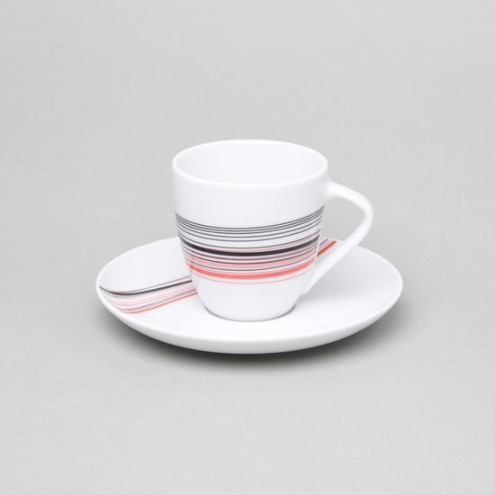 Šálek 150 ml + podšálek 140 mm, Thun 1794 karlovarský porcelán, SYLVIE 80382