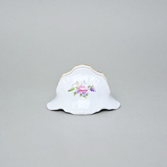 Napkin holder, Thun 1794 Carlsbad porcelain, BERNADOTTE Meissen Rose