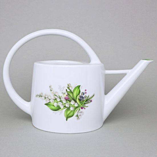 Garden pot 2 l, Lily of the valley decor, Český porcelán a.s.