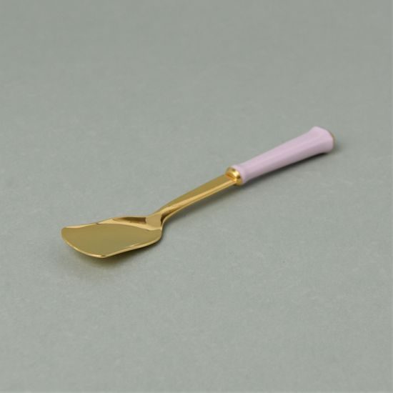 Ice cream spoon 14 cm, Empir 380, Rose china Chodov