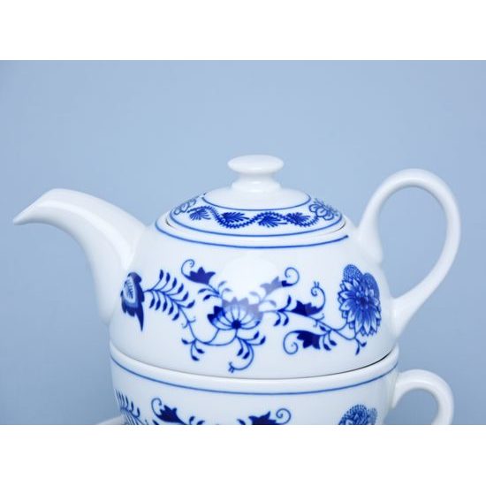 Tea for one set / Blue Onion pattern, Original Blue Onion Pattern