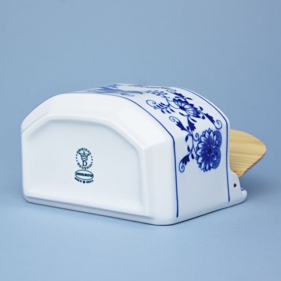 Wall container sign "Mouka (wheat) 0,70 l, Original Blue Onion pattern