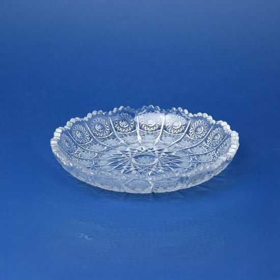Platter round 19 cm, cut 500 pk, Bohemia Crystal