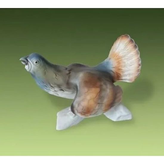 Tetřev, 19 x 13 x 15 cm, Luxor, Porcelánové figurky Duchcov