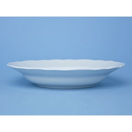 Plate deep 24 cm, White, Cesky porcelan a.s.