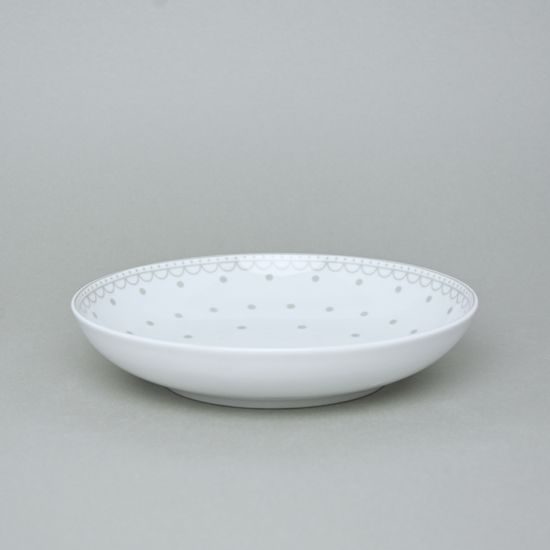 Plate deep 20,5 cm, Tom 30357c0, Thun 1794 Carlsbad porcelain