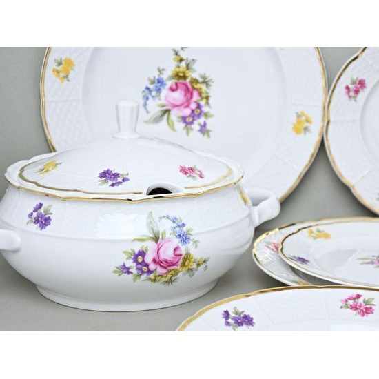 Dining set for 6 persons, Natalie Rose, Thun 1794 Carlsbad porcelain