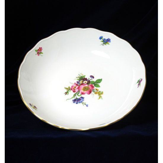 Mísa kompotová 24 cm, zlatá linka, Harmonie, Český porcelán a.s.