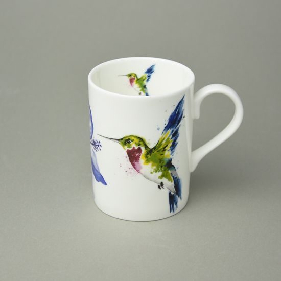 Hummingbird: Mug Lucy 320 ml, english fine bone china, Roy Kirkham