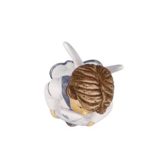 Andílek s plachetničkou, 4 / 4,5 / 8,5 cm, Nina & Marco, biskvitový porcelán, Goebel