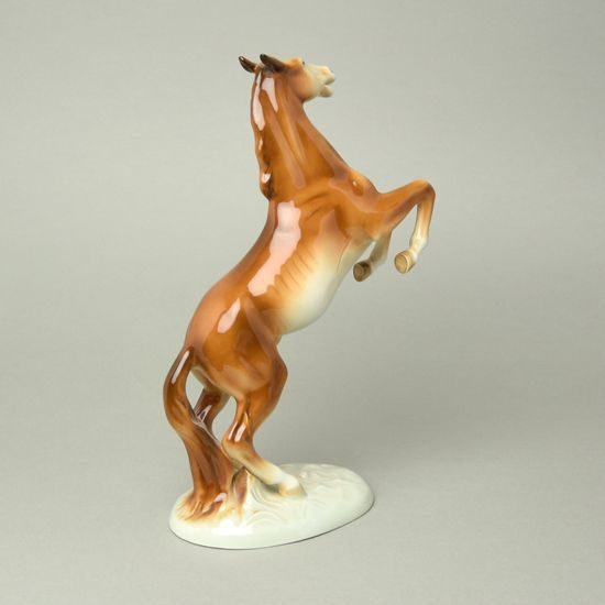 Kůň (střední vel.) 17 x 10 x 31 cm, Luxor, Porcelánové figurky zvířat Duchcov