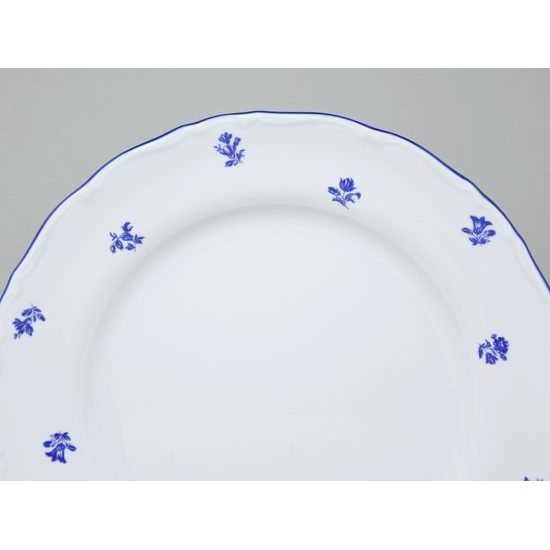 Plate dining 25 cm, Ophelie blue Hazenka, Nová Role Thun