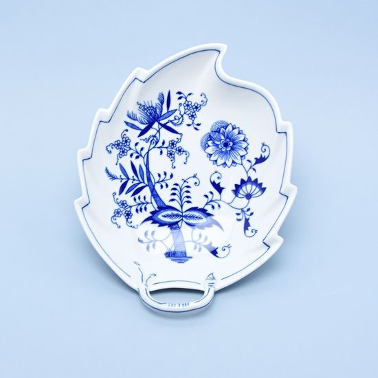 Leaf dish 22 cm, Original Blue Onion Pattern