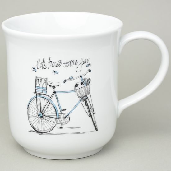 Mug Golem 1,5 l, Men's blue bike, Český porcelán a.s.