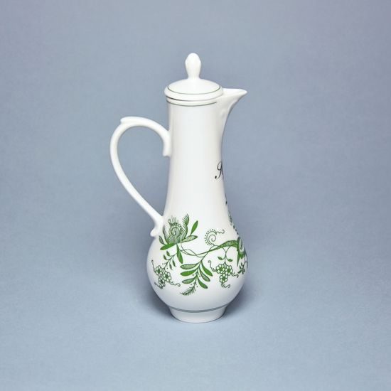 Carafe with czech signs 16 cm / 0,14 l, Original Green Onion pattern