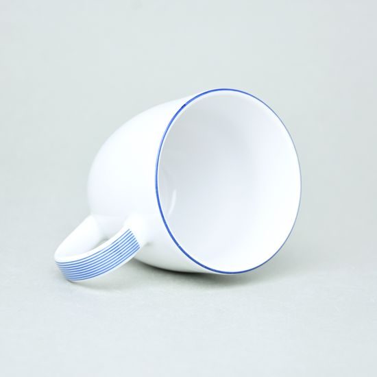 Mug 151, 0,42 l, Thun 1794 Carlsbad porcelain, TOM blue