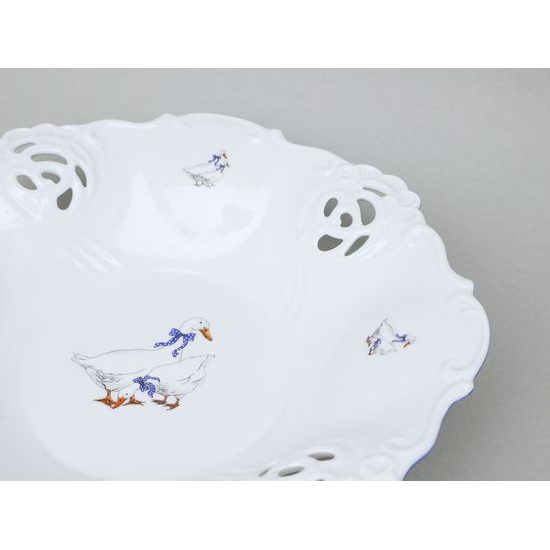 Bowl Aida perforated 32 cm, Goose, Český porcelán a.s.