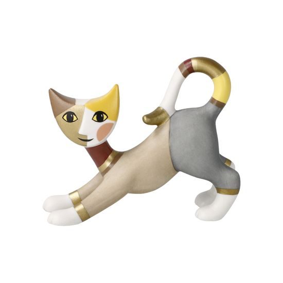 Cat Leni 8 / 3 / 7cm, biscuit china, Cats Goebel R. Wachtmeister