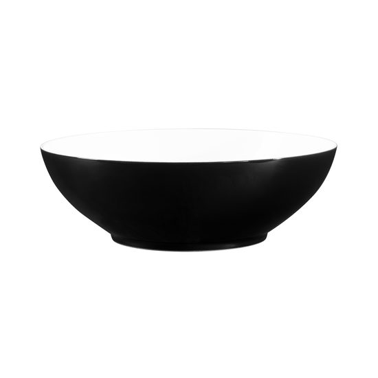 Bowl 20 cm, Lido Solid Black, Seltmann porcelain