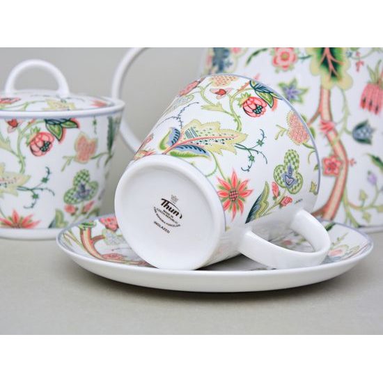 Tea set for 6 persons, Thun 1794 Carlsbad porcelain, TOM 30005