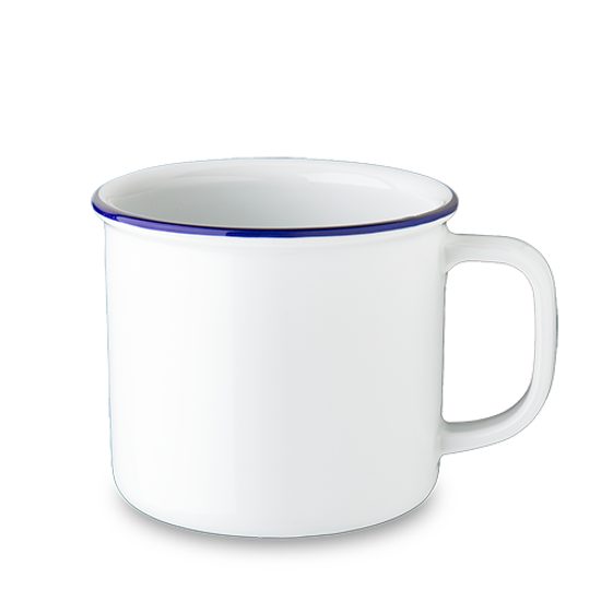 Hrnek Retro 750 ml obří, modrá linka, G. Benedikt 1882