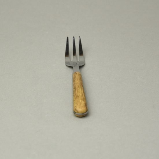 Dezertní vidlička 15,2 cm, BISTROT dřevěná textura, NEVA