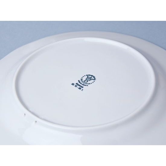 Talíř mělký 24 cm, Kozoroh, (i na zeď), Cibulák, originální z Dubí