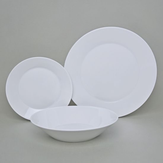 Tom: Plate set for 6 pers., Thun 1794, karlovarský porcelán