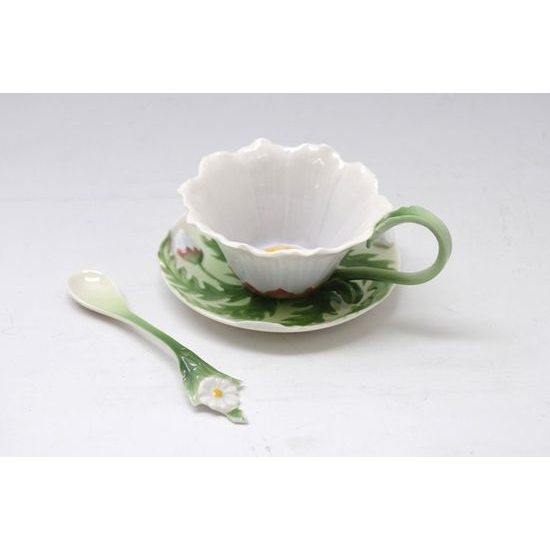 Cup and saucer, FRANZ porcelain