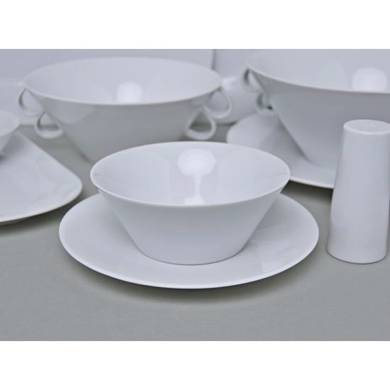 Bohemia White, Dining ste for 6 pers., design Pelcl, Český porcelán a.s., QII