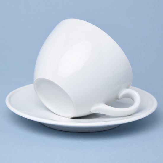 Šálek 330 ml a podšálek 17 cm Milada, Český porcelán a.s.