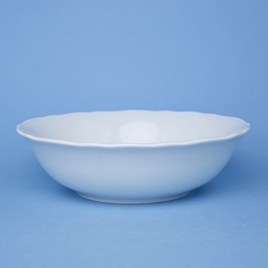 Fruit bowl 23 cm, White, Cesky porcelan a.s.