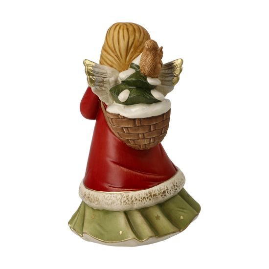 Angel Walk in the woods, 8,5 / 9,5 / 15 cm, stoneware, Christmass, Goebel