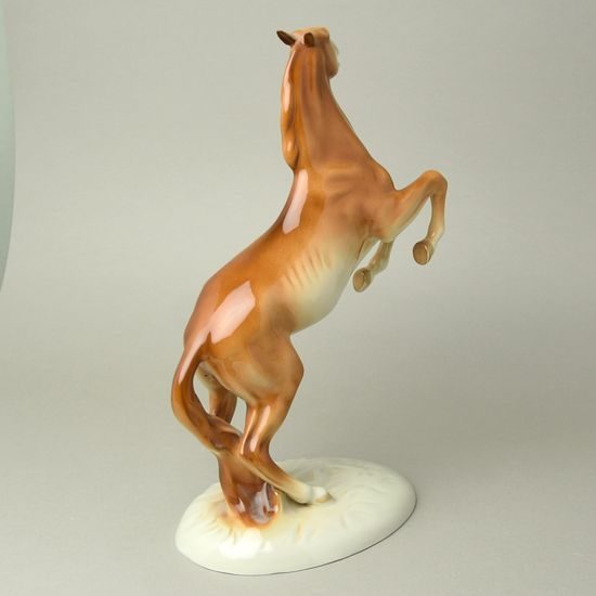 Kůň (velký), 24,5 x 13,5 x 35,5 cm, Luxor, Porcelánové figurky zvířat Duchcov, 2.j.