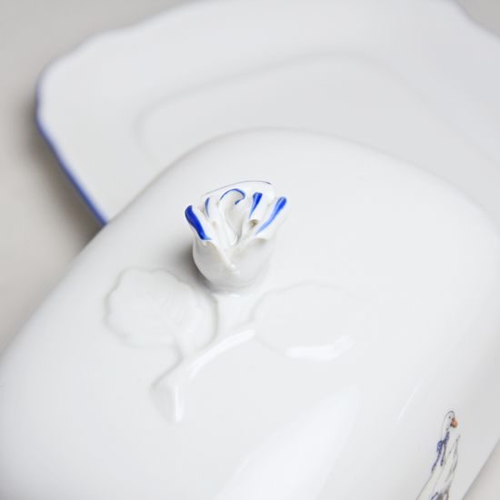 Butter dish small - for 0,125 kg butter, Český porcelán a.s., Goose