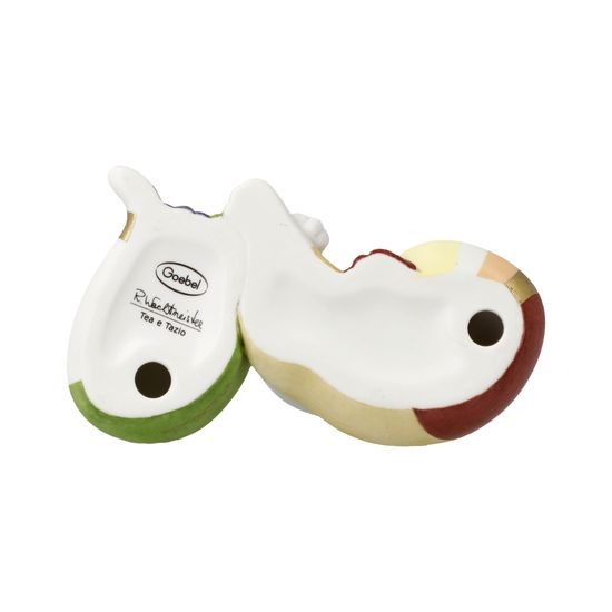 Kočky Tea a Tazio, 9 / 6 / 8 cm, porcelán, R. Wachtmeister, Kočky Goebel