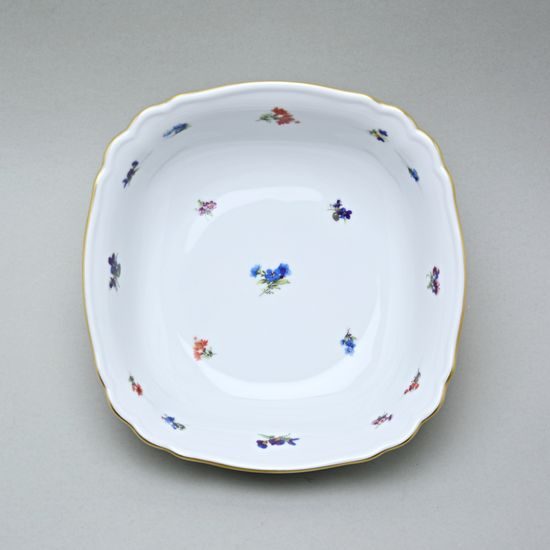 Salad bowl square 21 cm, Hazenka, Český porcelán a.s.
