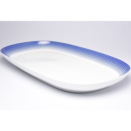 Dish flat oval 36 cm, Thun 1794, karlovarský porcelán, TOM 29954