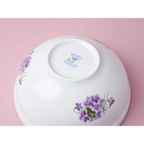 Bowl round 17 cm, Violet, Cesky porcelan a.s.