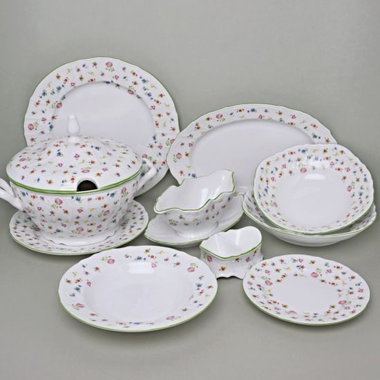 Dining set for 6 pers., Thun 1794 Carlsbad porcelain, BERNADOTTE 7570a57